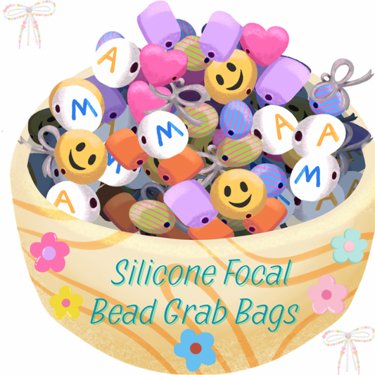 Silicone Focal Bead Grab Bags