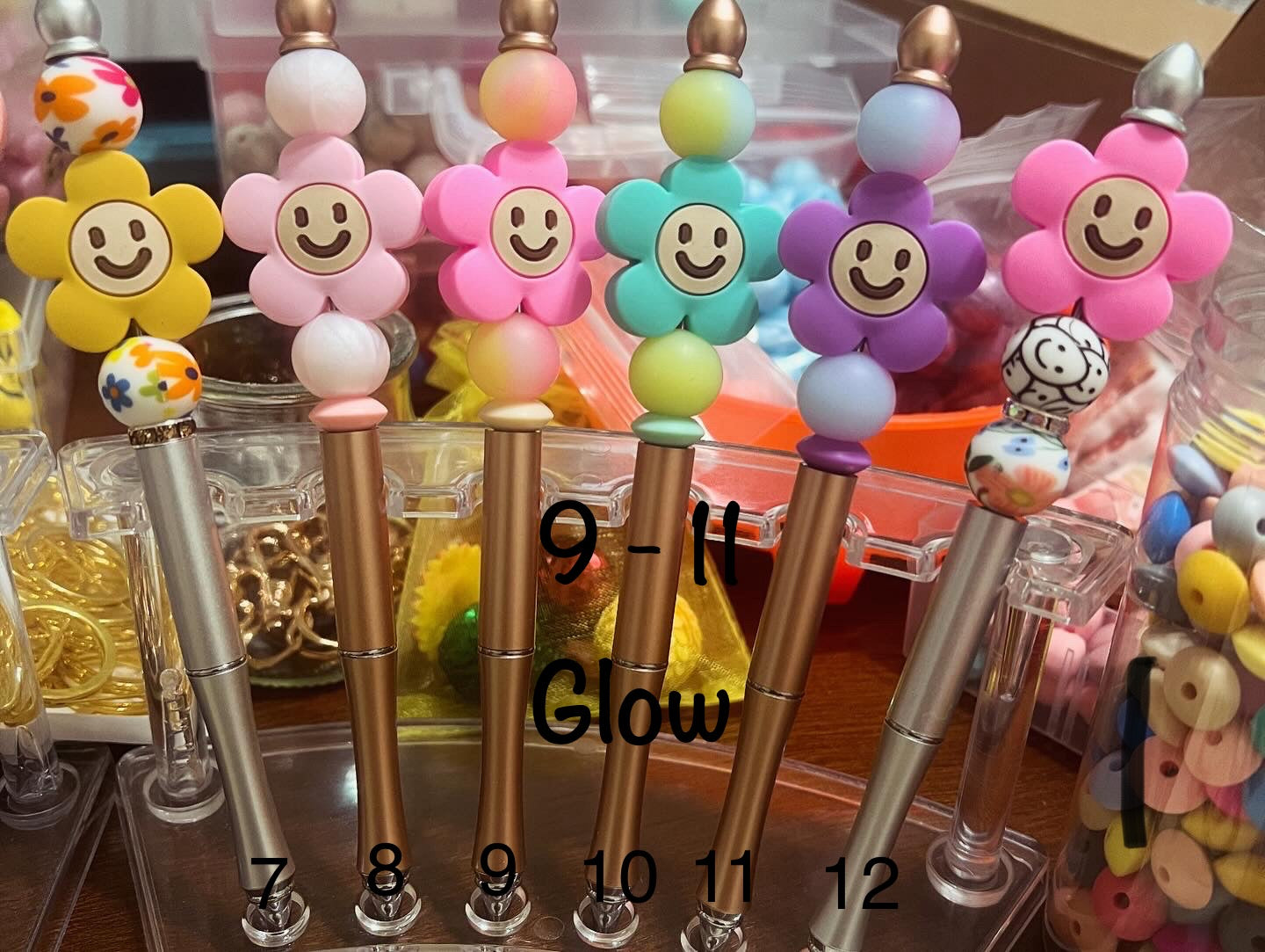 Cute Custom Beaded Pens