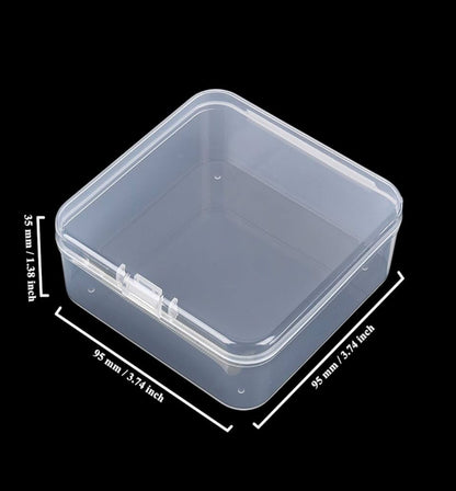 Mini Clear Plastic Organizer Storage Box Containers