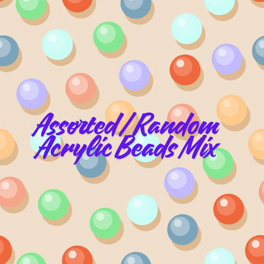 Assorted - Random Mix Acrylic Bead Scoops