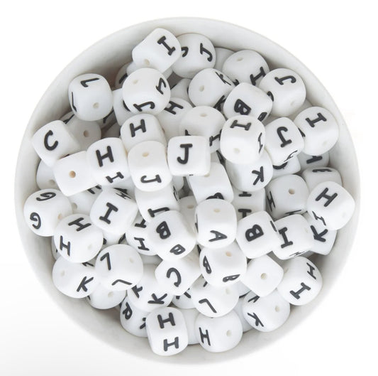 12mm Letter Beads