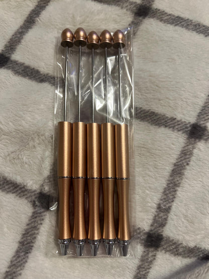 Tear Drop Metal Beadable Pen Sets - Featherweight Pens - DIY Beadable Pens - Beadable Projects