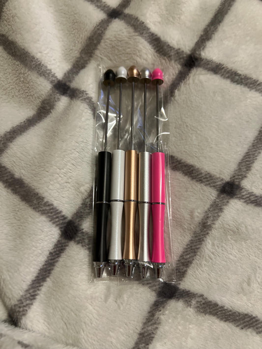Tear Drop Metal Beadable Pen Sets - Featherweight Pens - DIY Beadable Pens - Beadable Projects