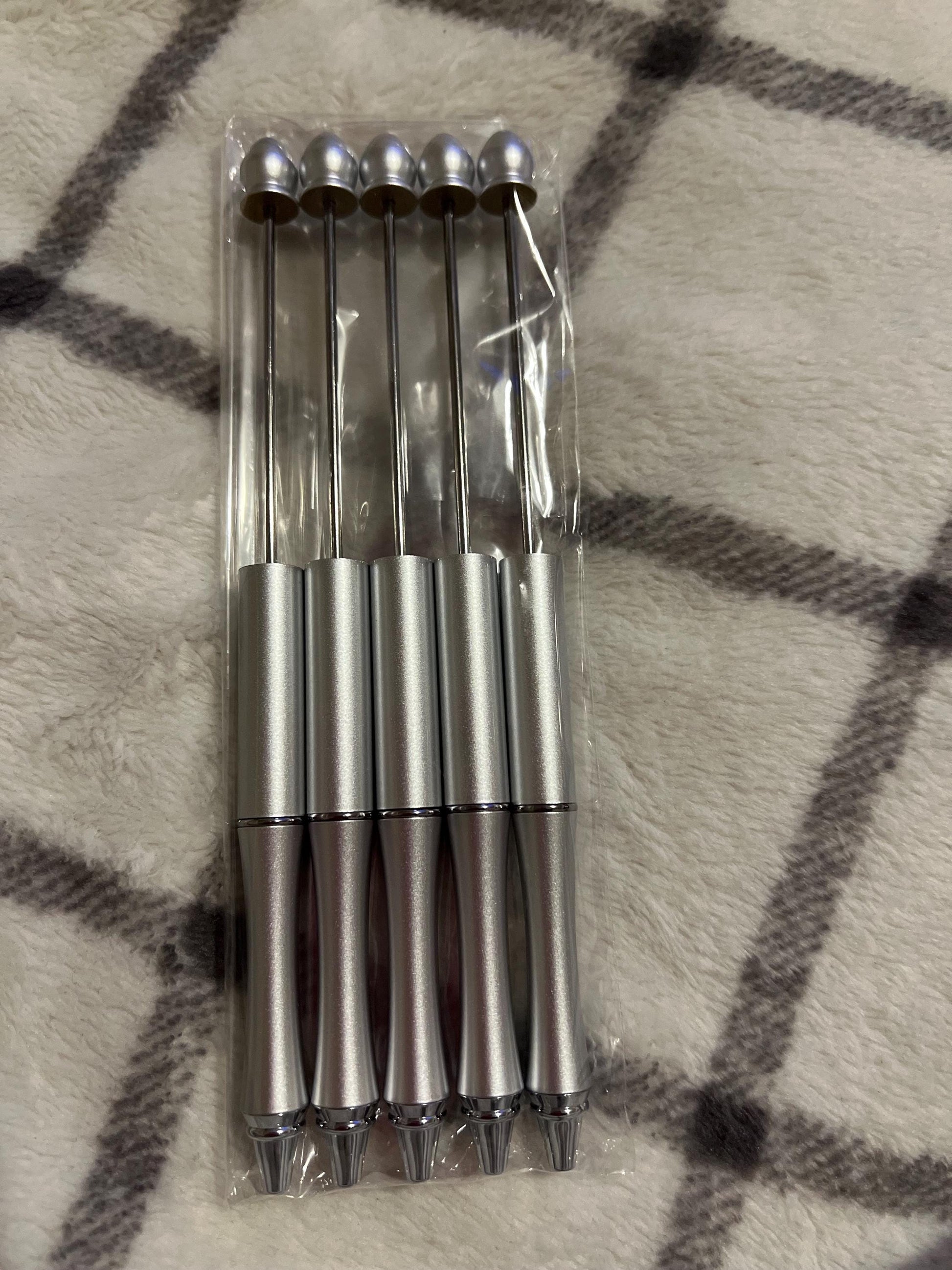 Tear Drop Metal Beadable Pen Sets - Featherweight Pens - DIY Beadable Pens - Beadable Projects