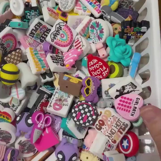 Silicone Focal Bead Grab Bags