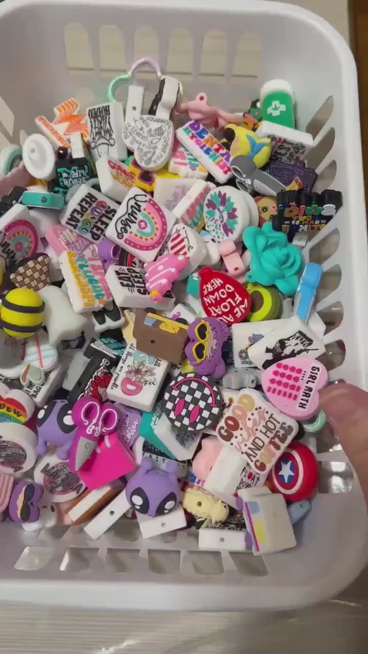 Silicone Focal Bead Grab Bags